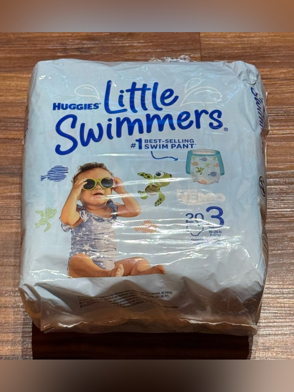 Huggies Little Swimmers Disposable Swim Diapers - Size 3 (Small) 20ct